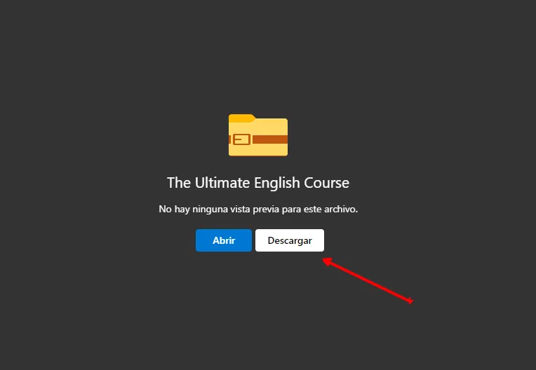 Imagen de ejemplo de como descargar algún archivo